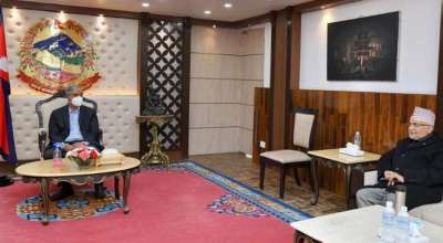 देउवा र ओलीबीच भेटवार्ता