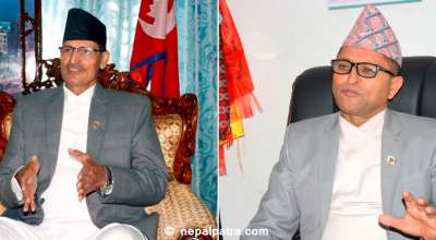 अग्निप्रसाद सापकोटा र गणेशप्रसाद तिमिल्सिना