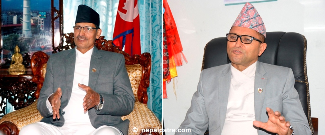 अग्निप्रसाद सापकोटा र गणेशप्रसाद तिमिल्सिना