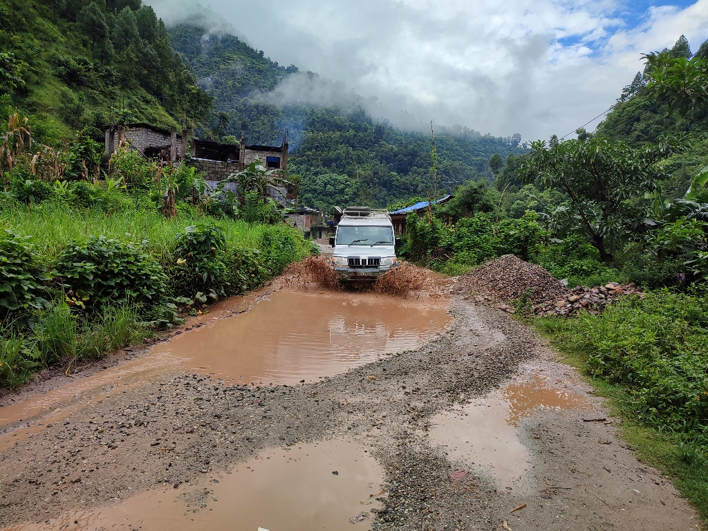 बागलुङका ग्रामीण सडक