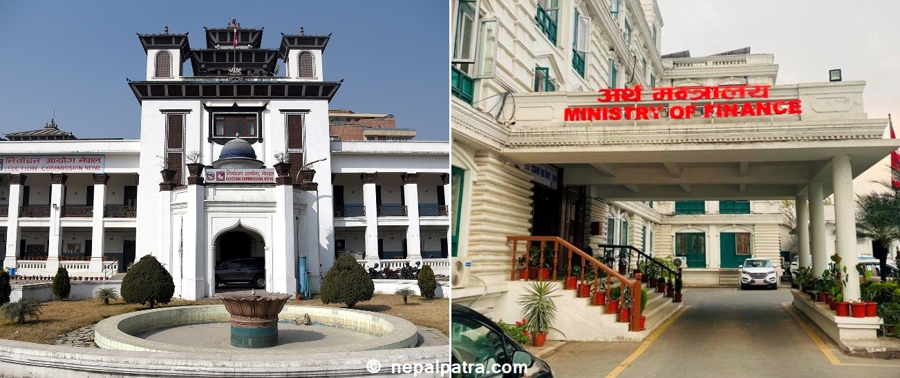 निर्वाचन आयोग र अर्थ मन्त्रालय