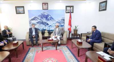 गणेशप्रसाद तिमिल्सिना र डेनियल साल्म