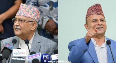 केपी शर्मा ओली र शंकर पोखरेल