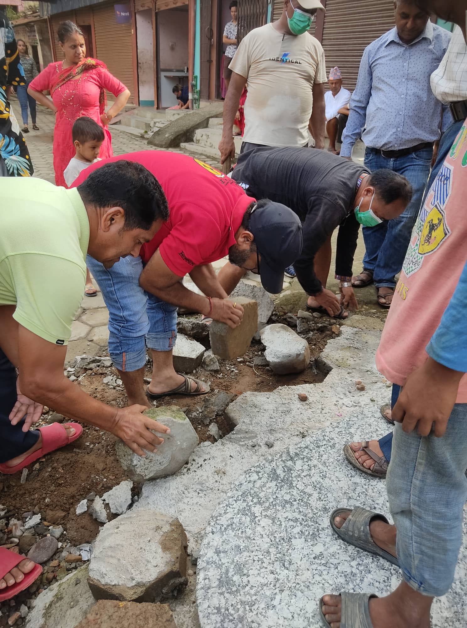 मध्येबिन्दु सरसफाई कार्यक्रम