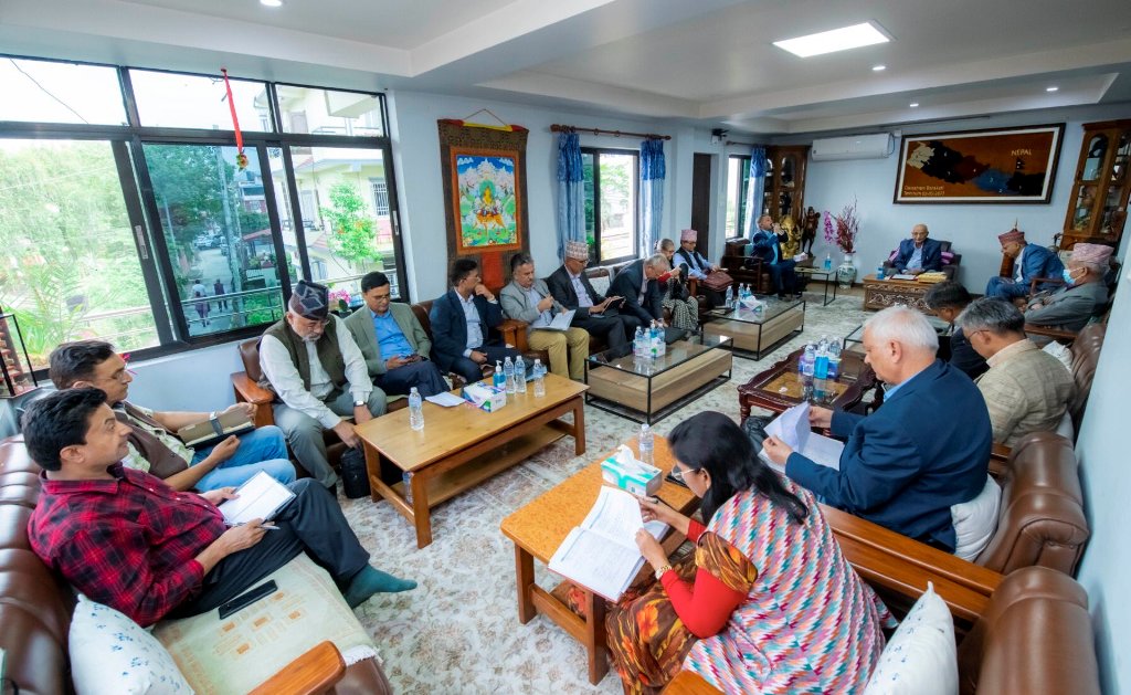 बालकोट एमाले सचिवालय बैठक