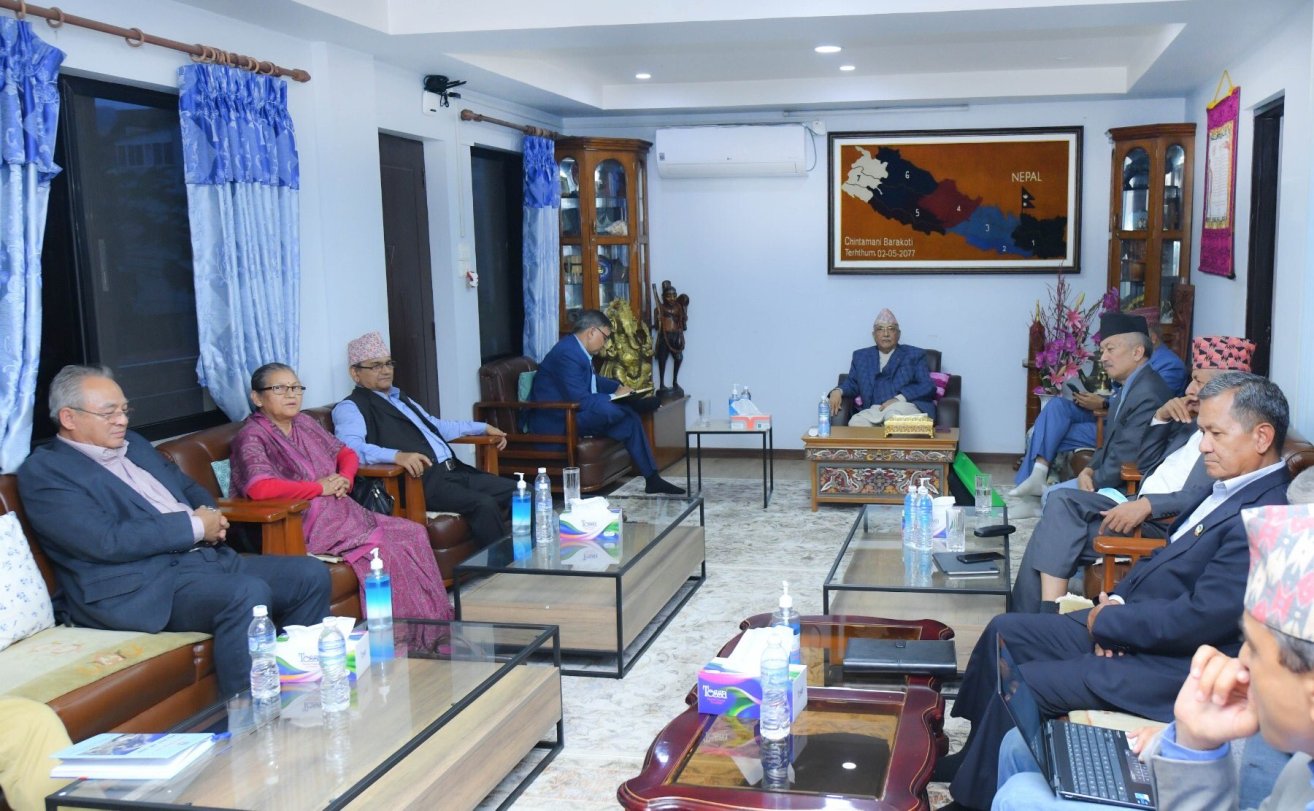 एमाले सचिवालय बैठक बालकोट