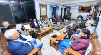 एमाले सचिवालय बैठक बालकोट