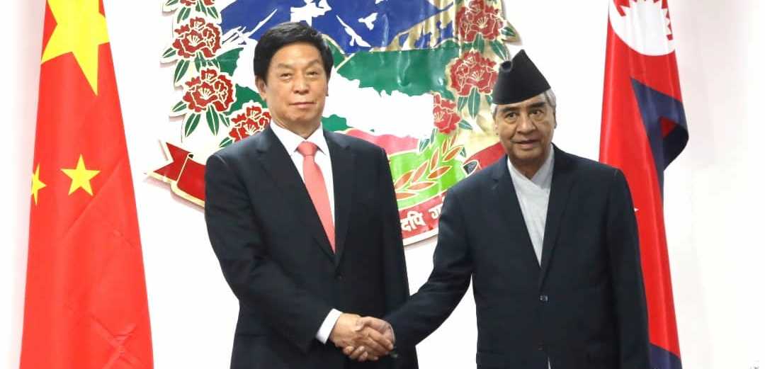 शेरबहादुर देउवा र ली चान्शु