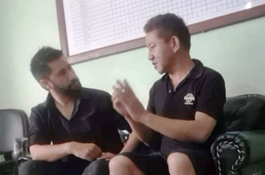 शेरजंग गुरूङ र रवि लामिछाने