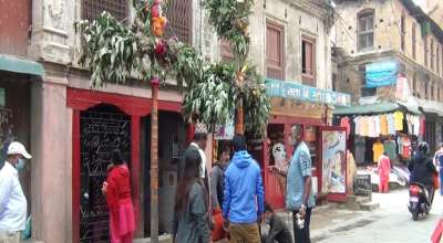 भक्तपुरमा ईन्द्रजात्रा