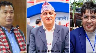 अमनलाल मोदी, विनोदप्रसाद ढकाल र अमृत कुमार अर्याल