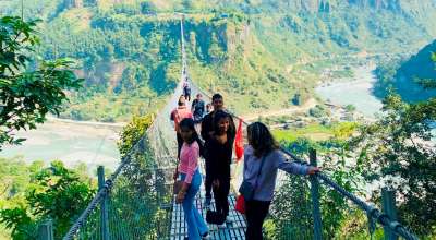 बागलुङ र पर्वत जोड्ने पुल