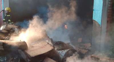 युनाइटेड बेभरेज प्रालिमा आगलागी