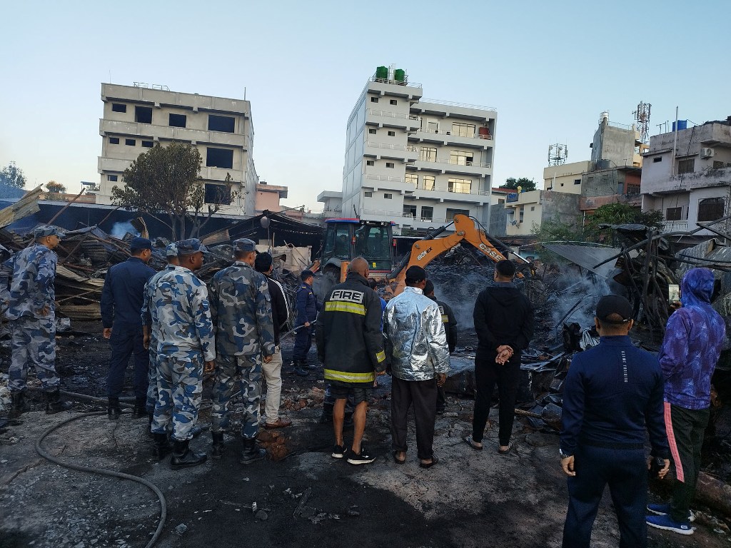 दाङको घोराही आगलागी