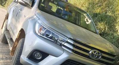 धनराज गुरुङ चढेको गाडी दुर्घटना