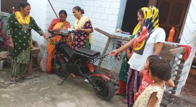 विद्युतीय मोटरसाइकल सोहन कैनी