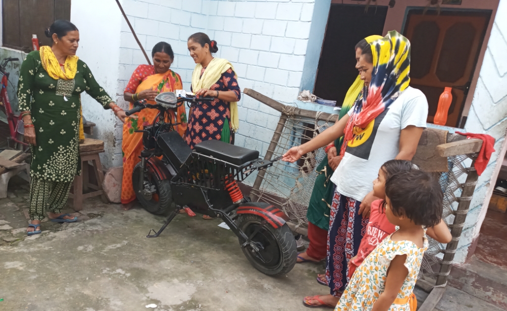 विद्युतीय मोटरसाइकल सोहन कैनी