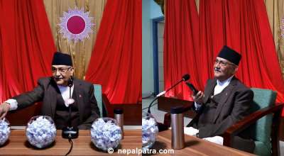 केपी ओली टेलिफोन संवाद