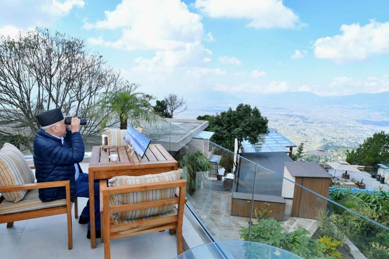 केपी ओलीले लाँकुरी भञ्ज्याङ्गमा