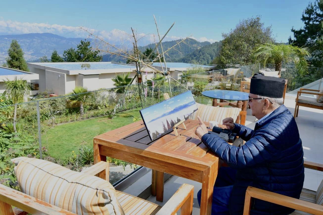 केपी ओलीले लाँकुरी भञ्ज्याङ्गमा