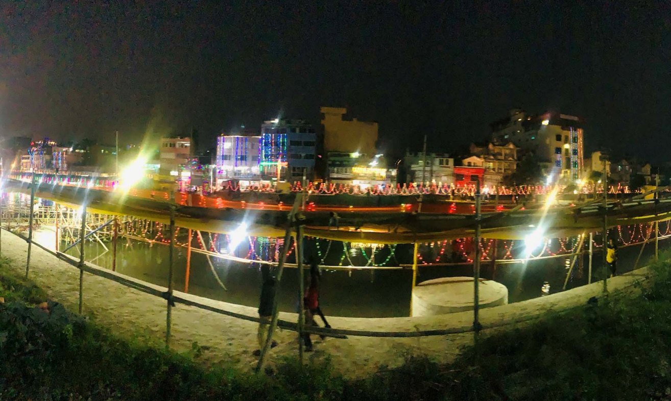 छठ पूजा गौरीघाट