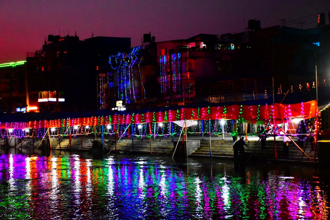 छठ पूजा गौरीघाट