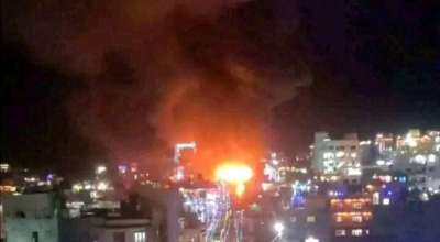 लोलाङ हाइटमा आगलागी