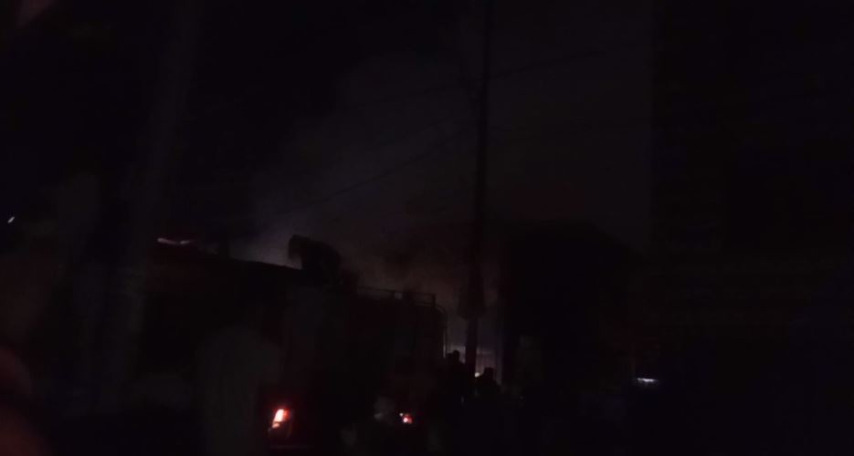 लोलाङ हाइटमा आगलागी