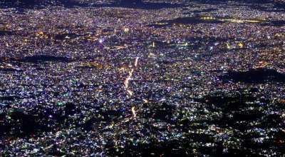 झलमल काठमाडौँ उपत्यका