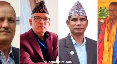 लेखराज भट्ट, वीरबहादुर बलायर, नारदमुनी राना र रामजनम चौधरी