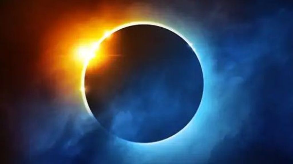 गस्तास्त खण्डग्रास सूर्यग्रहण