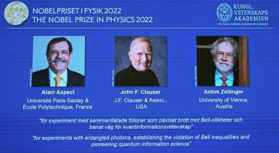 भौतिकशास्त्रतर्फको नोबेल पुरस्कार