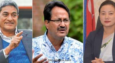 रमेश लेखक, नारायणप्रकाश साउद र बीना मगर