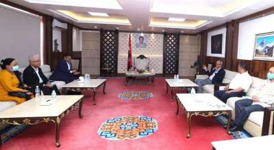 गठबन्धनको बैठक