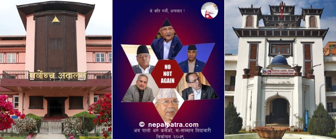 सर्वोच्च अदालत, नो नट अगेन र निर्वाचन आयोग