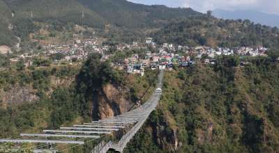 बागलुङको ‘बञ्जीजम्प’