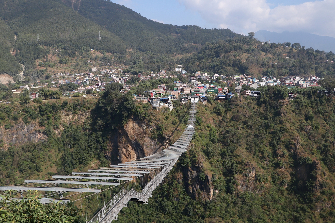 बागलुङको ‘बञ्जीजम्प’