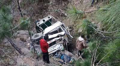 बैतडीमा जीप दुर्घटना