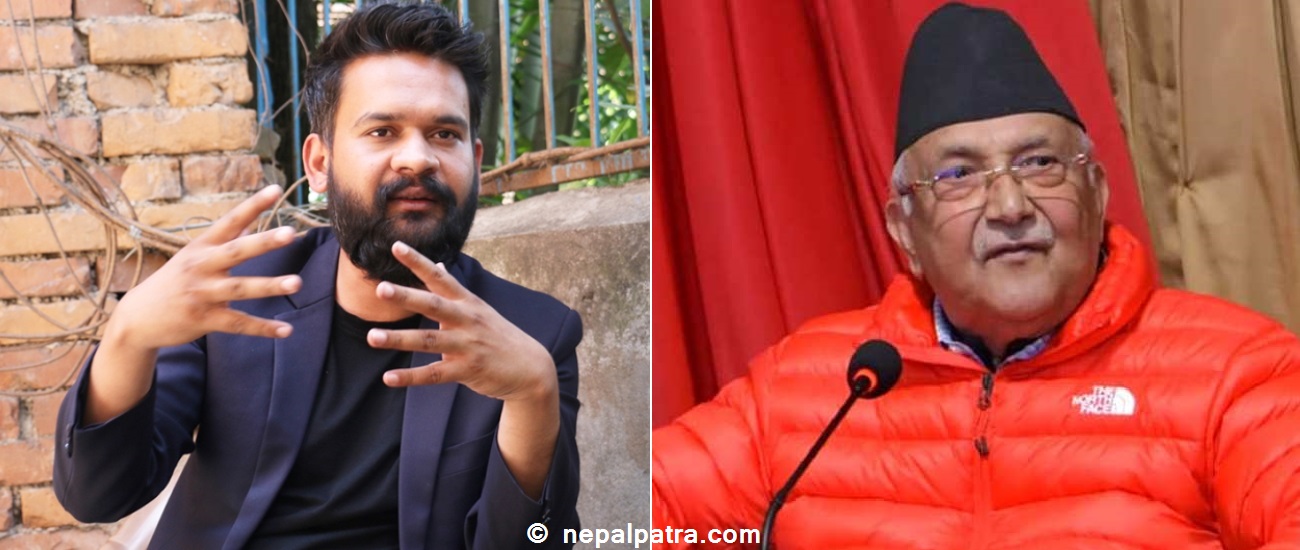 बालेन शाह र केपी शर्मा ओली