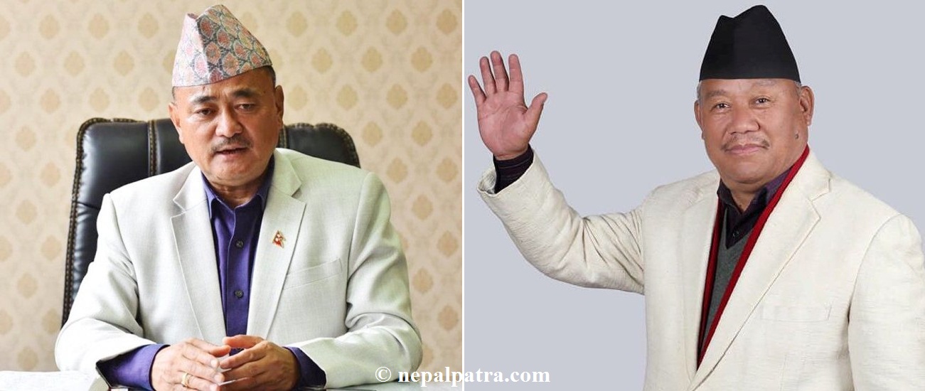 बसन्तकुमार नेम्वाङ र भीष्मराज आङ्देम्बे