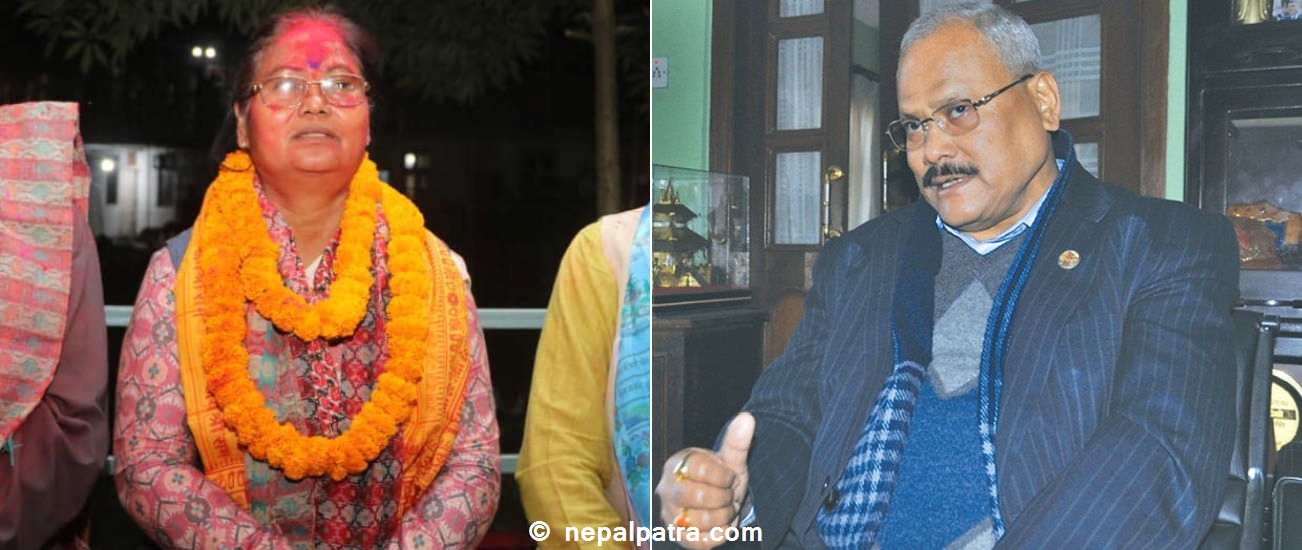 भगवती चौधरी र विजय गच्छदार