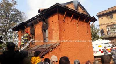 भक्तपुर कुन्डोल आगलागी