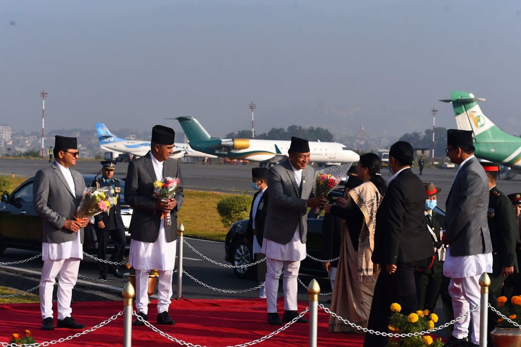 विद्यादेवी भण्डारी स्वदेश फिर्ता