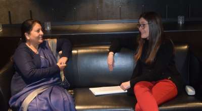 विद्यादेवी भण्डारी र क्याट्रिन याकोब्सडोटिर