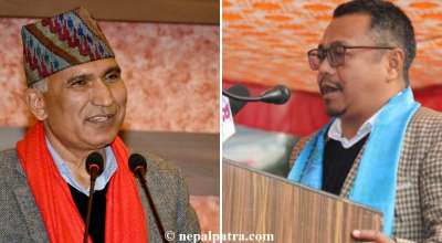 विष्णुप्रसाद पौडेल र केशवबहादुर थापा