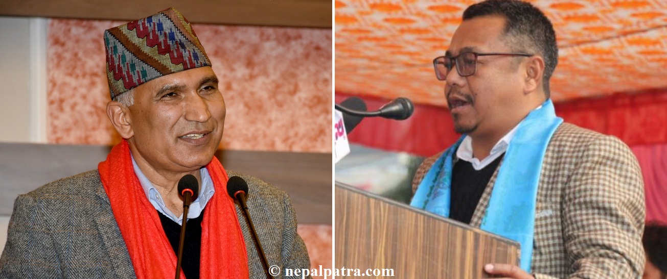 विष्णुप्रसाद पौडेल र केशवबहादुर थापा