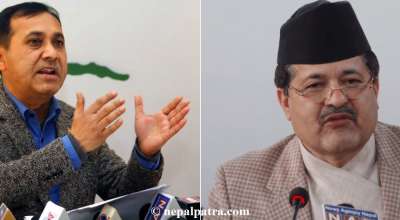 विश्वप्रकाश शर्मा र अग्नि खरेल