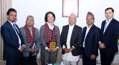 प्रमुख आयुक्त थपलियासँग युरोपियन युनियनका राजदूतको भेट