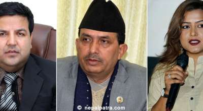 डा. सुनिल शर्मा, भानुभक्त ढकाल र रेखा थापा