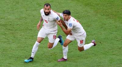 इरानद्वारा वेल्स पराजित